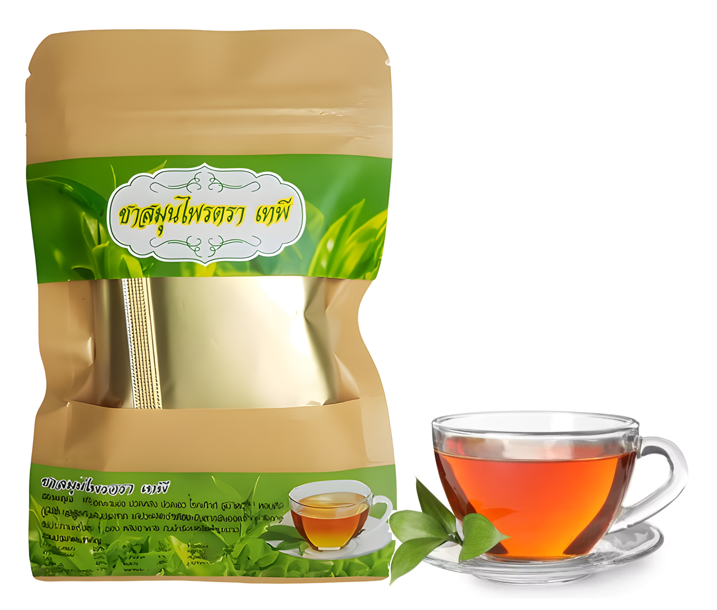 Thai Herbal Tea – 25 Tea Bags – Traditional Thai Blend