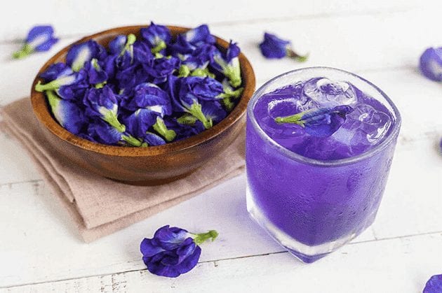 Butterfly Pea Flower Tea 100g Thai Dried Flower Tea