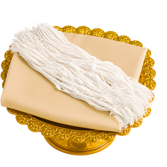 Sai Sin Thai Sacred Thread Wrist White Cotton