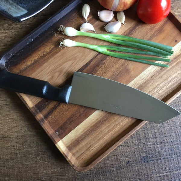 KIWI Thai Knife Kitchen Dishwasher Safe Stainless-Steel Slicing Cutting Meat Fish Blade Sharp Strong Set 4 Pieces