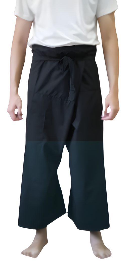 Men Pants Fisherman Harem Drawstring Casual Beach Yoga Trousers Free Size